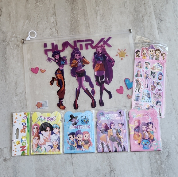 K-Pop Demon Hunters Other - K-POP DEMON HUNTERS Stationery Bundle NEW